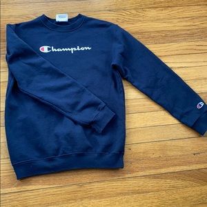 Boys champion crew neck sweatshirt
